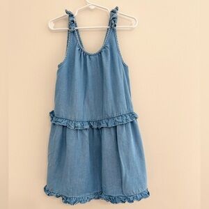 Zara Light Blue Denim Dress